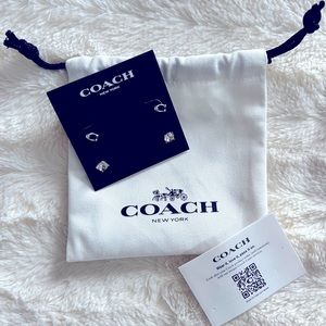 Coach earring set